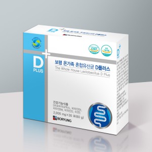 보령 온가족 혼합유산균 D플러스 2000mg x 30포