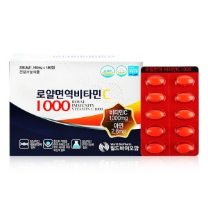 로얄면역 비타민C 1000 1160mg x 180정